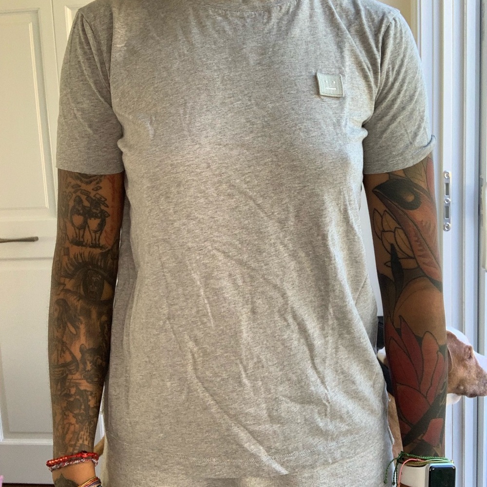 Women acne studio plain t
